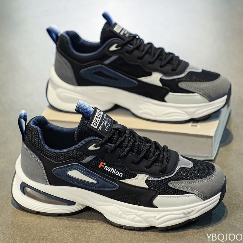 Mens Fashion Autumn 2025 - Fashionable version trendy thick soled casual