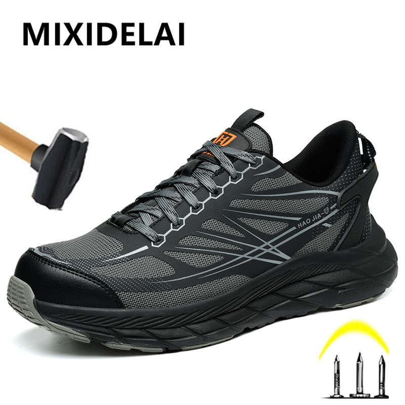 Mens Fashion Week - Fashion Work Sneakers Steel toe shoes