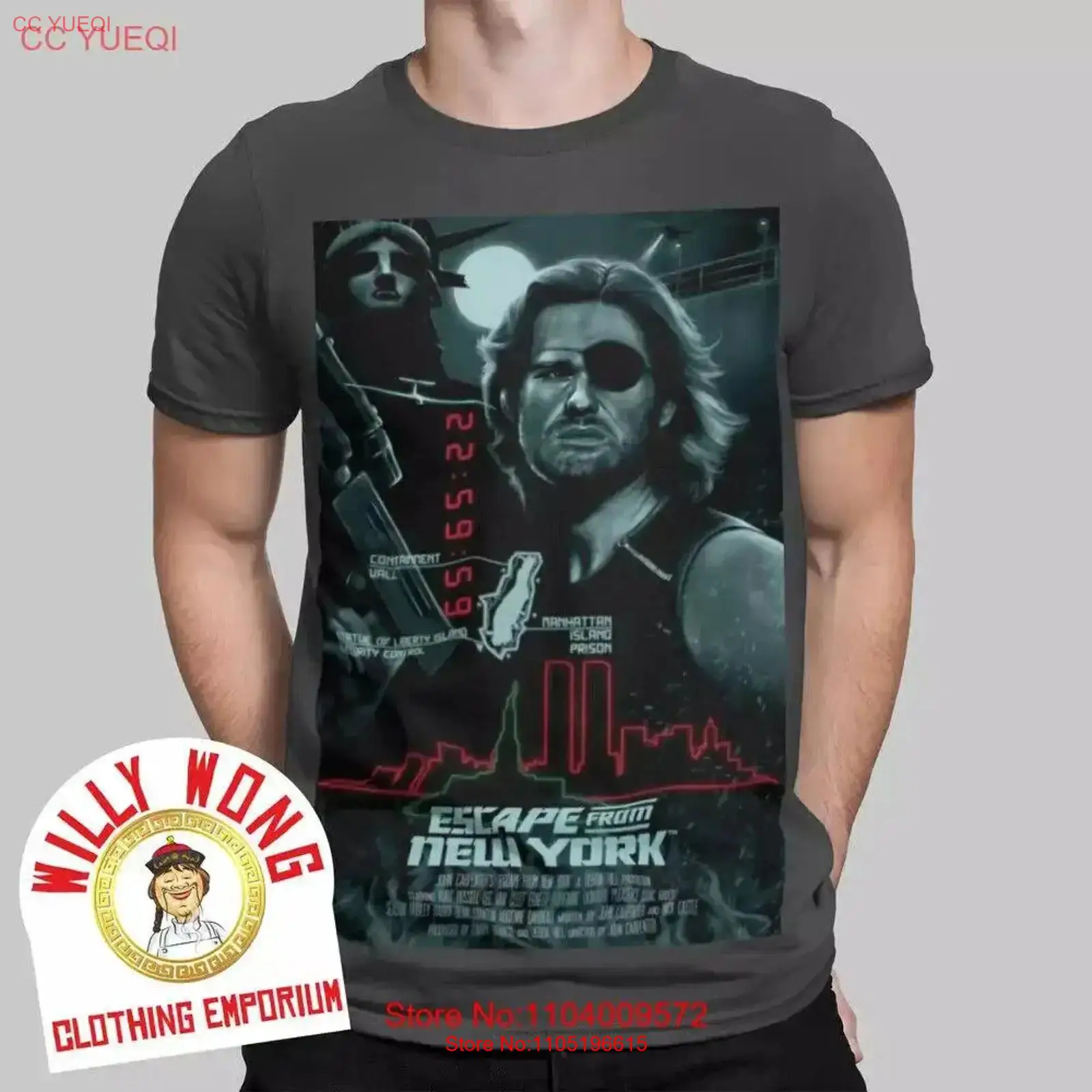 Mens Fashion In The 80S - Escape From New York T Shirt