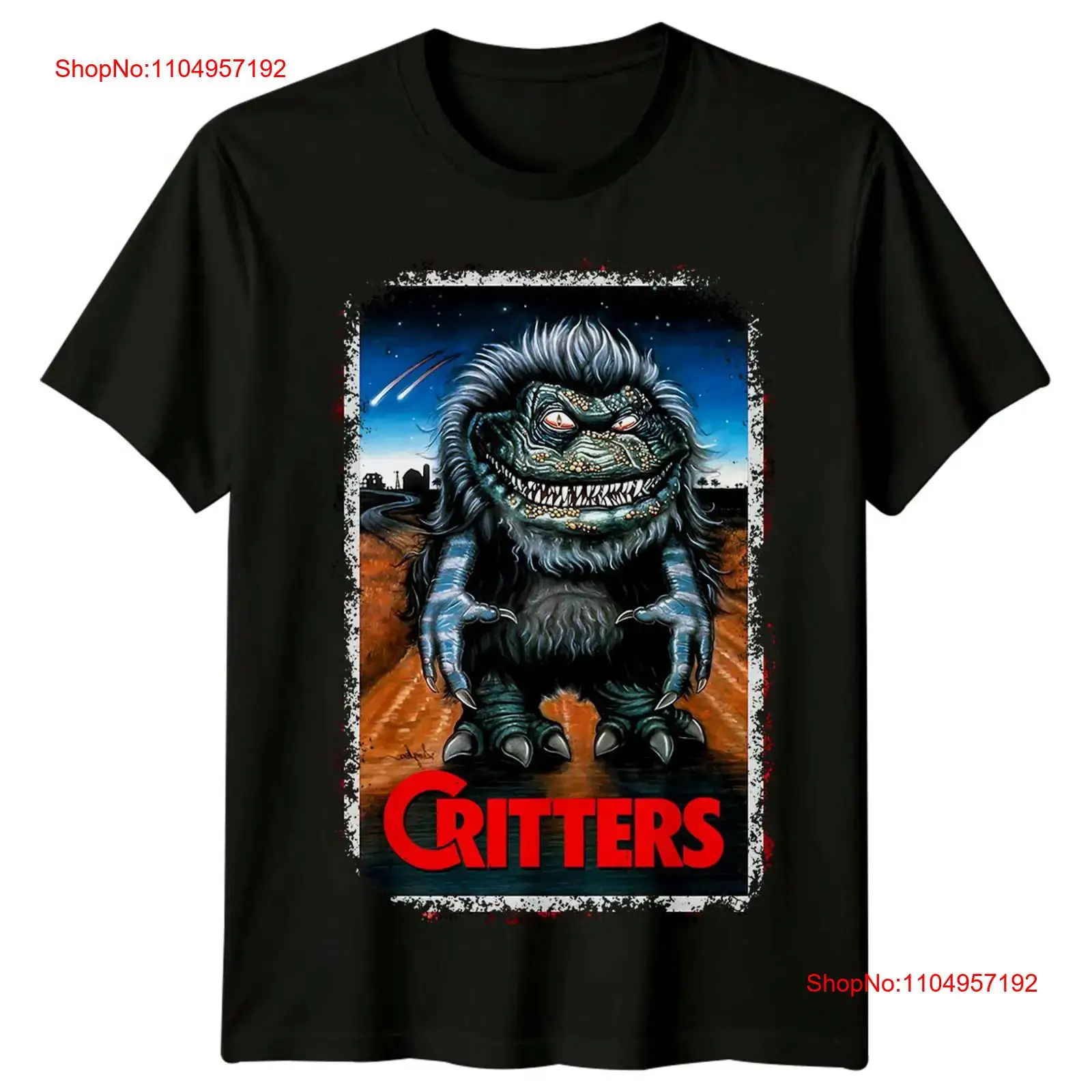 Mens Fashion In The 80S - Critters 1986 Movie Poster Inspired T