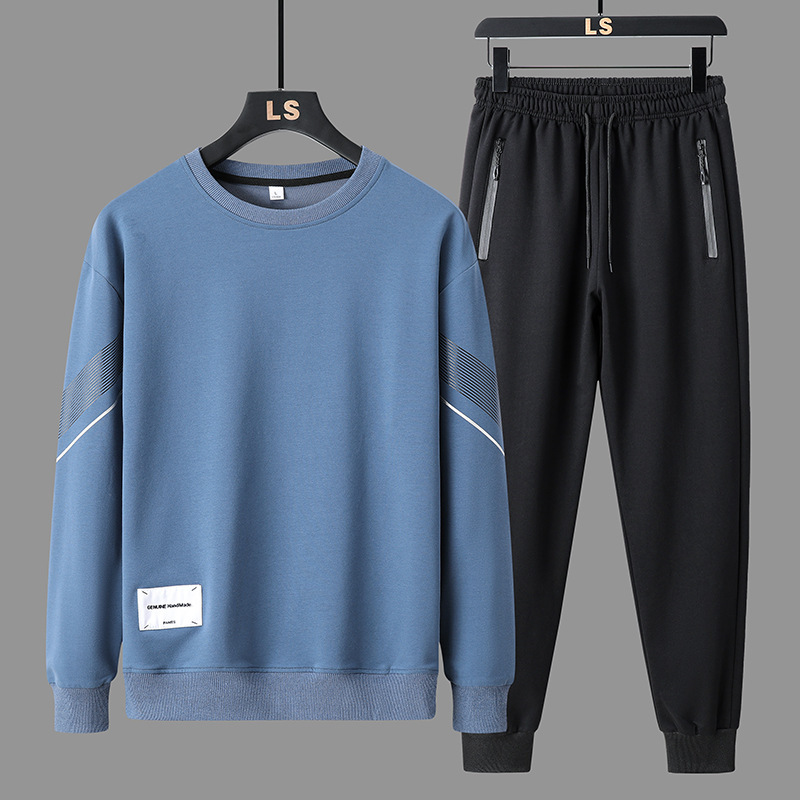 Men's Casual 2-Piece Sportswea - Mens Fashion Streetwear ulasan dan harga
