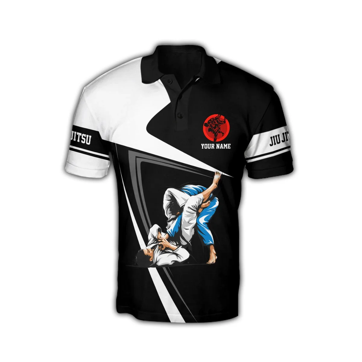 Customized Name Jiu Jitsu 3D A - Men'S Fashion Names ulasan dan harga