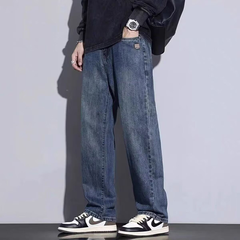 Spring Autumn American Retro C - Men'S Fashion With Baggy Jeans ulasan dan harga