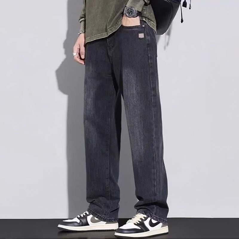 Spring Autumn American Retro C - Men'S Fashion With Baggy Jeans ulasan dan harga