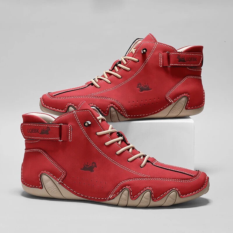 Leather Casual Shoes Sneakers  - Mens Fashion Week ulasan dan harga
