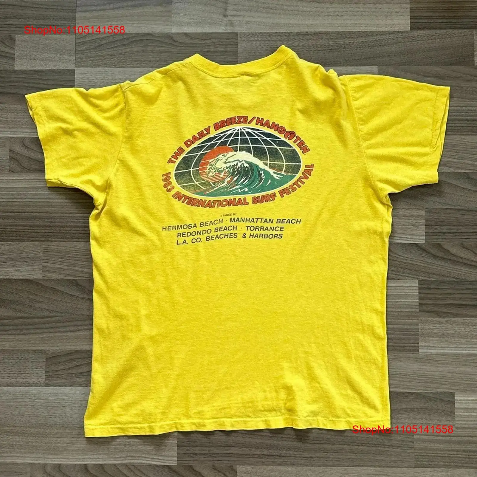 Vintage 80s Surf Hang Ten Inte - Mens Fashion In The 80S ulasan dan harga