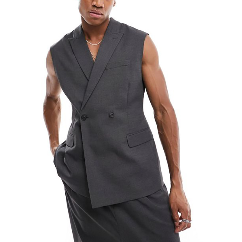 Summer Fashion Men's Vest Outf - Mens Fashion Dark Grey Pants ulasan dan harga