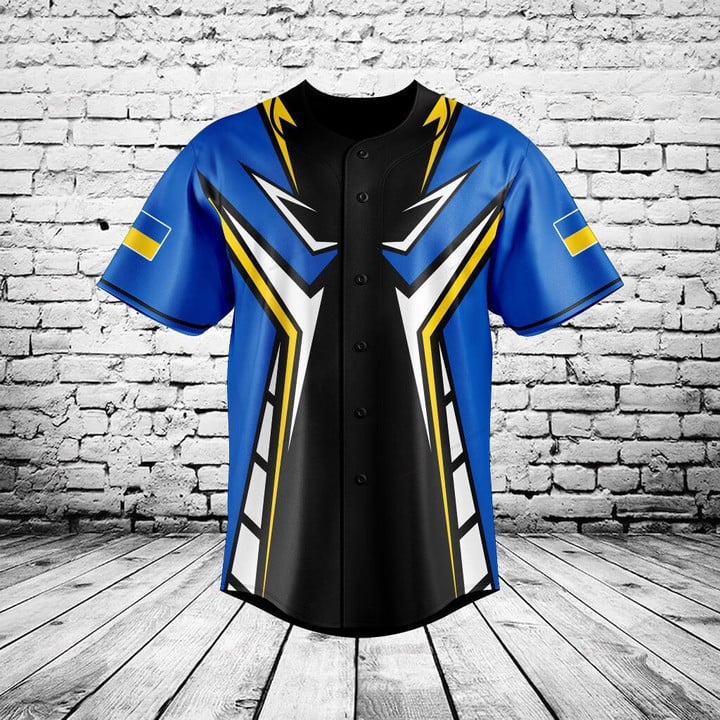 Custom Name Ukraine Shield Gra - Men'S Fashion Names ulasan dan harga