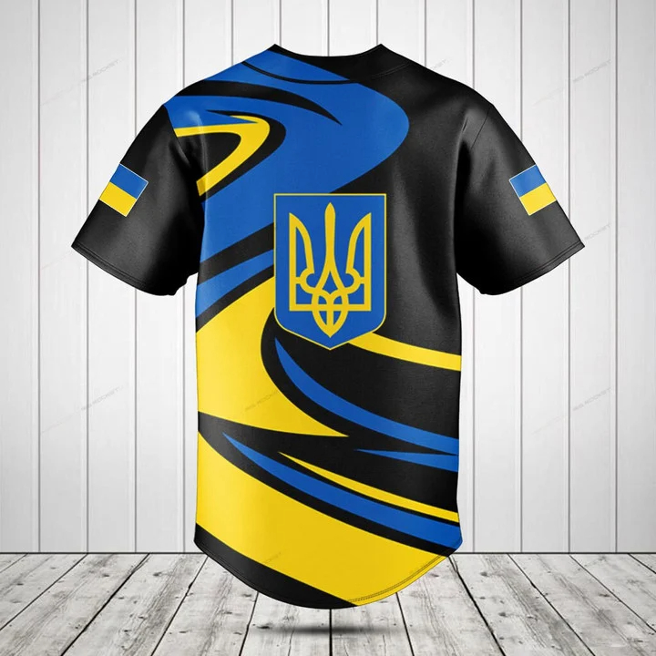 Custom Name Ukraine Shield Gra - Men'S Fashion Names ulasan dan harga