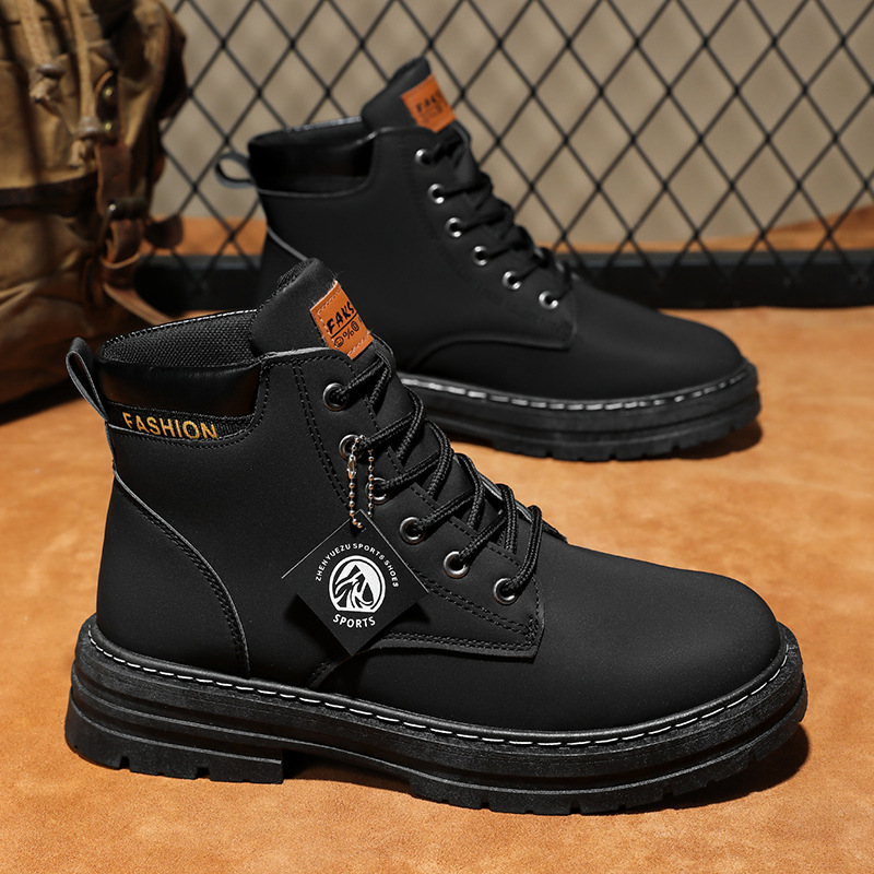 Men High Top Boots 2025 Autumn - Mens Fashion Autumn 2025 ulasan dan harga