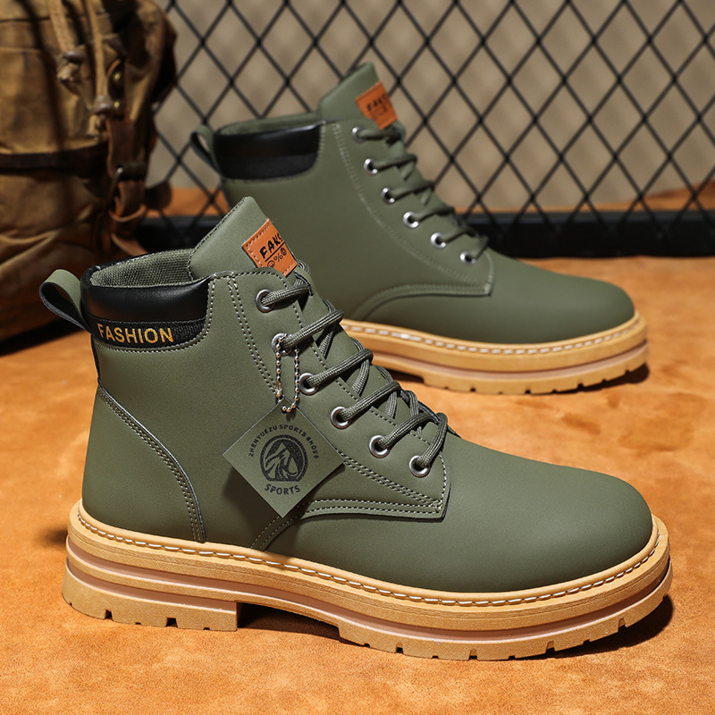 Men High Top Boots 2025 Autumn - Mens Fashion Autumn 2025 ulasan dan harga