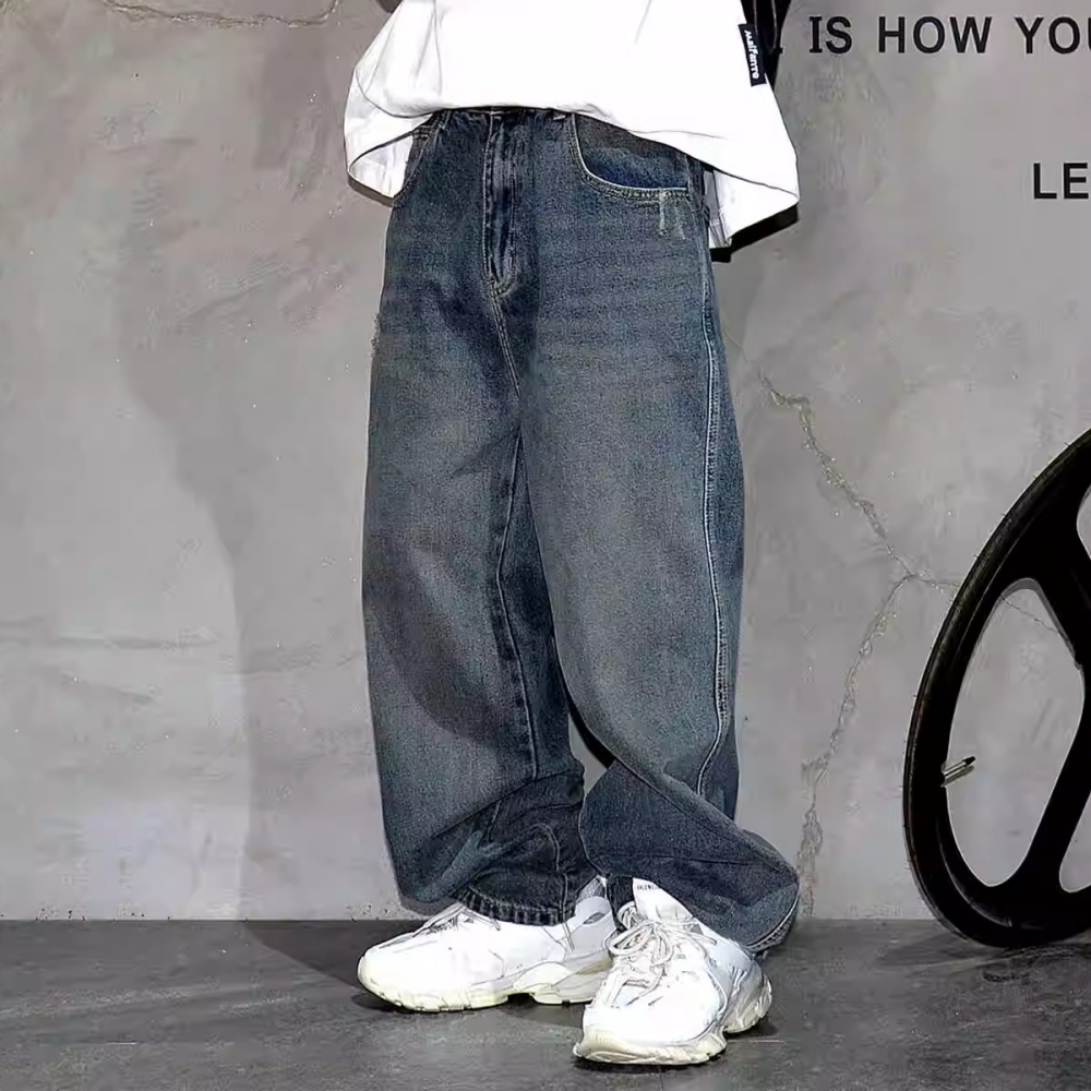 High Quality Hip Hop Stacked B - Men'S Fashion With Baggy Jeans ulasan dan harga