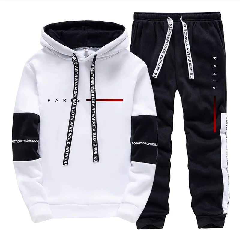 Paris Fashion Hoodie Streetwea - Mens Fashion Streetwear ulasan dan harga