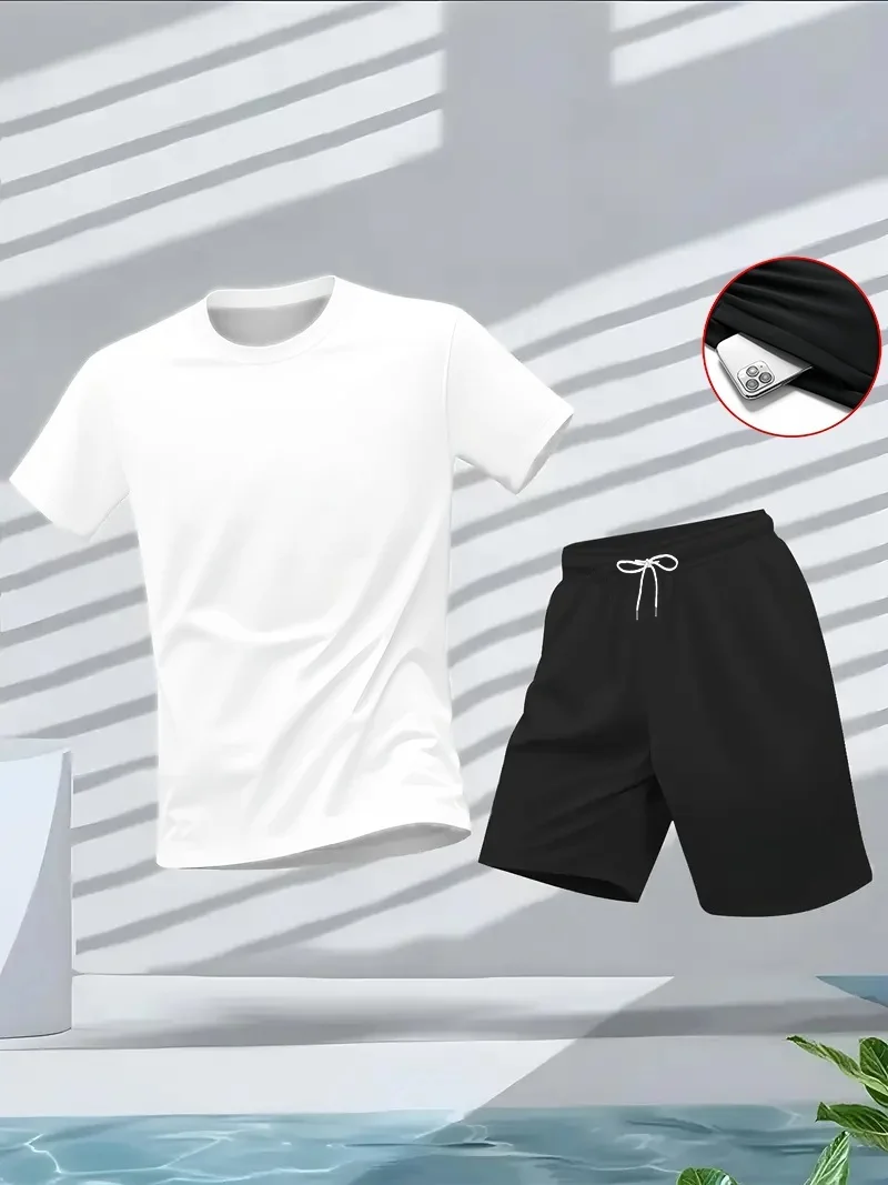 Men's Suit 2pcs Set Fashion Le - Men'S Fashion Formal ulasan dan harga