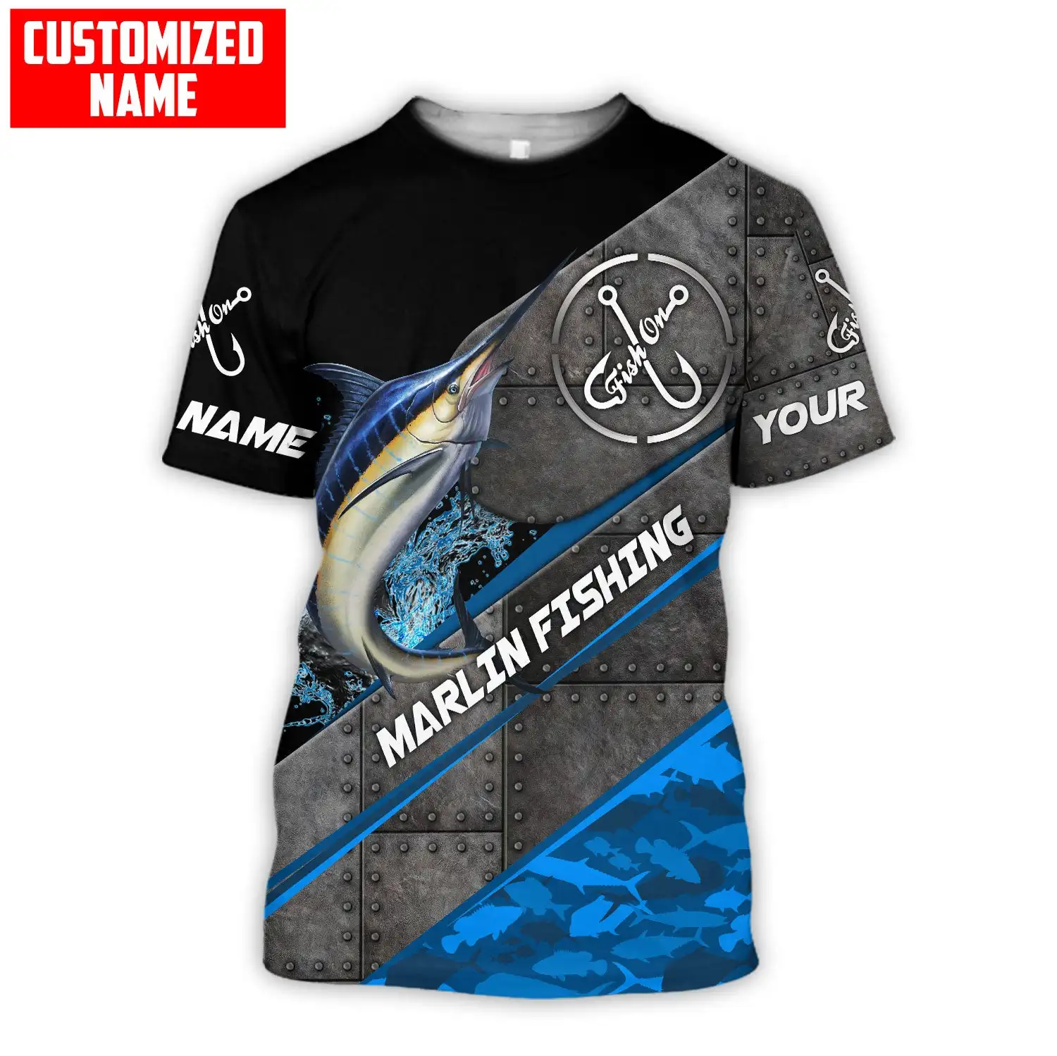 Tuna / Marlin Fishing Custom N - Men'S Fashion Names ulasan dan harga
