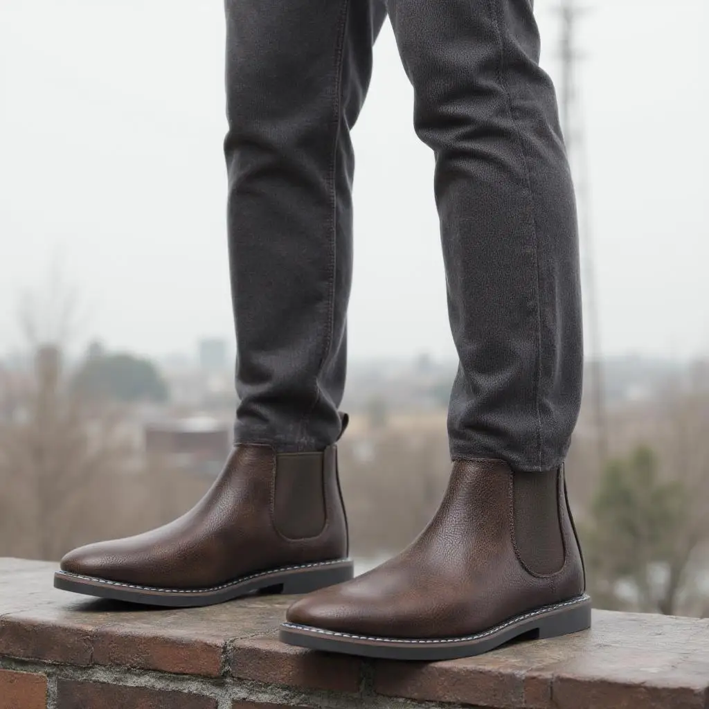 Men's boots 2025 British men's - Mens Fashion Autumn 2025 ulasan dan harga