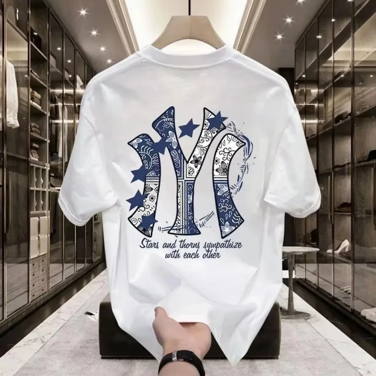 Camiseta Masculina Estampada D - Men'S Fashion Nova ulasan dan harga