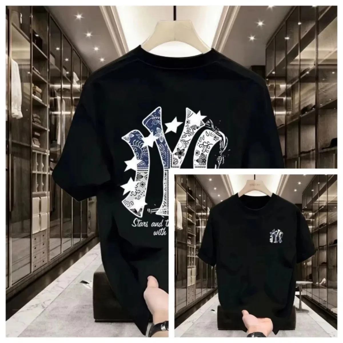 Camiseta Masculina Estampada D - Men'S Fashion Nova ulasan dan harga