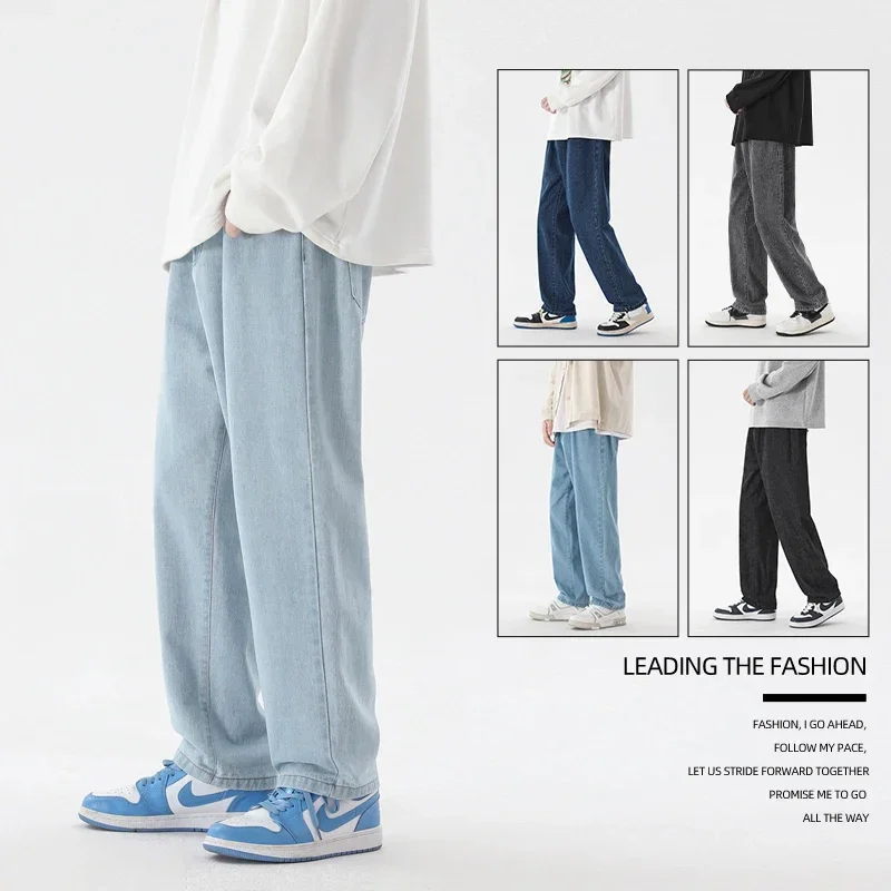 Korean Fashion Men's Baggy Jea - Men'S Fashion With Baggy Jeans ulasan dan harga