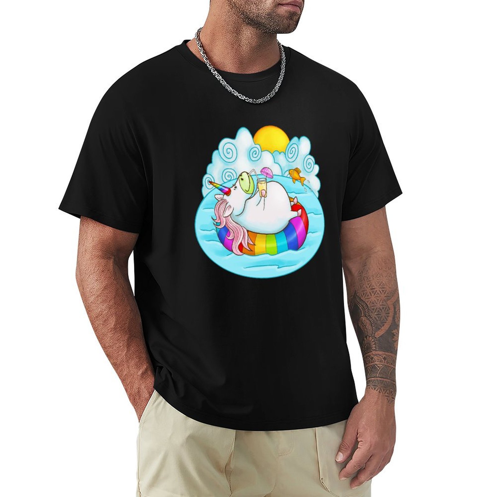 Unicorn on floatie drinking um - Men'S Fashion Umbrella ulasan dan harga
