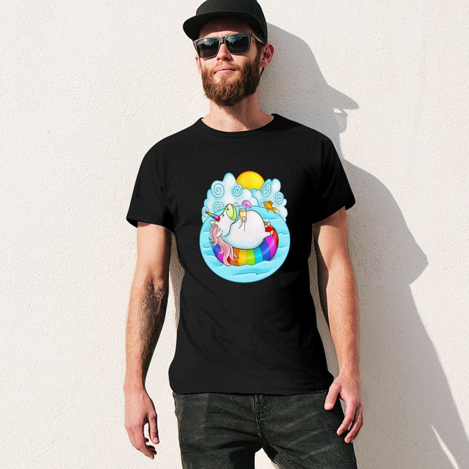 Unicorn on floatie drinking um - Men'S Fashion Umbrella ulasan dan harga