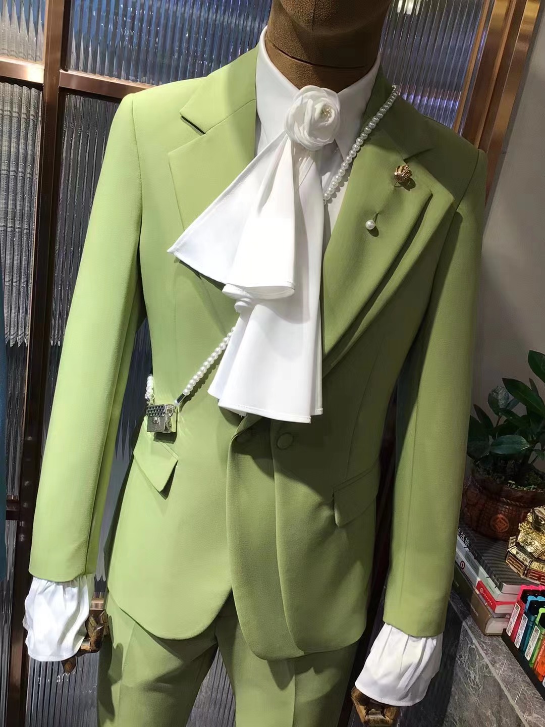 Customize Latest design fashio - Mens Fashion Trajes ulasan dan harga