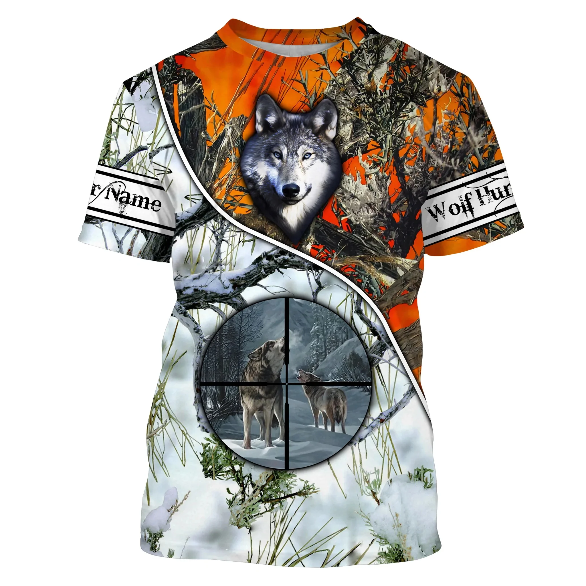 Personalized Name Wolf / Deer  - Men'S Fashion Names ulasan dan harga