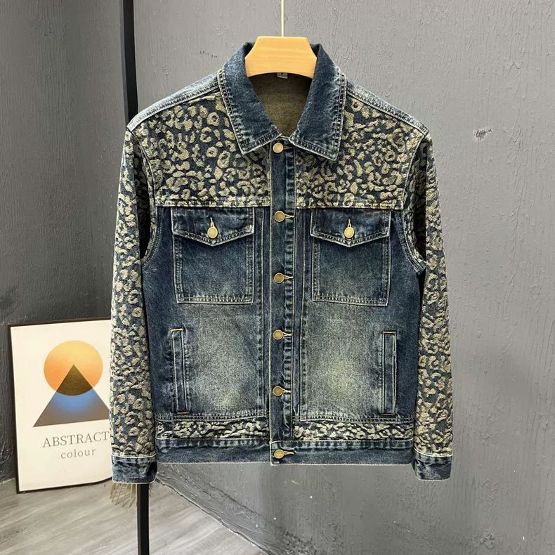 New Men's Trendy Cool Denim Ja - Mens Fashion Denim Jacket ulasan dan harga
