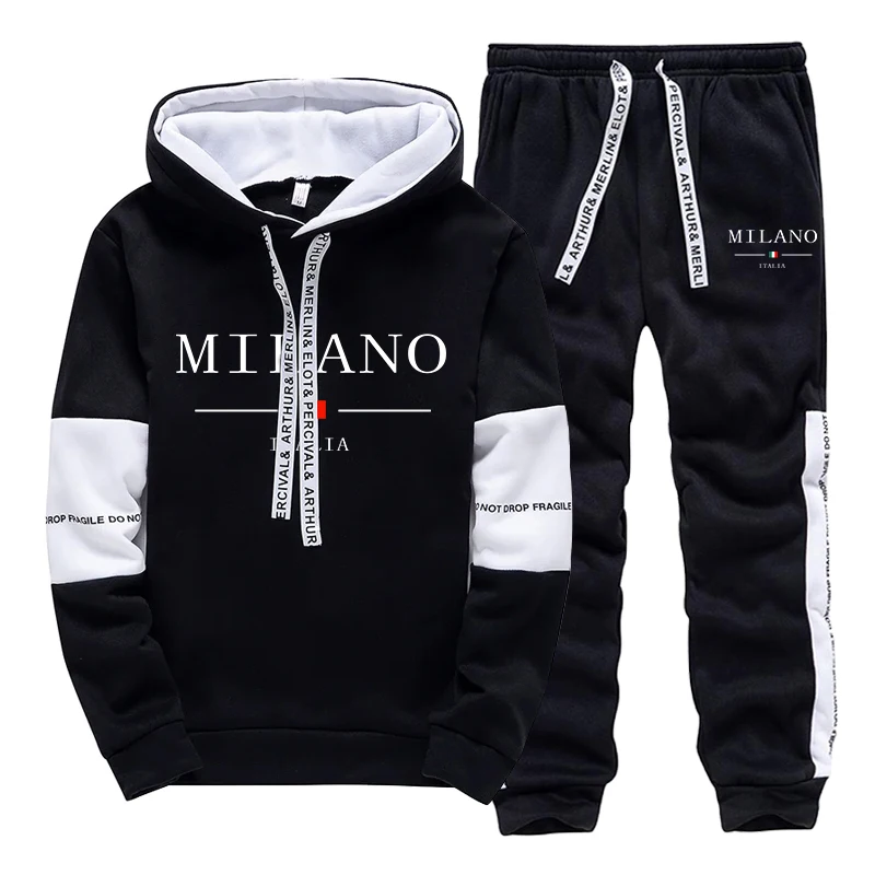 Men's Set/Hoodie/Pants Italy T - Mens Fashion Streetwear ulasan dan harga