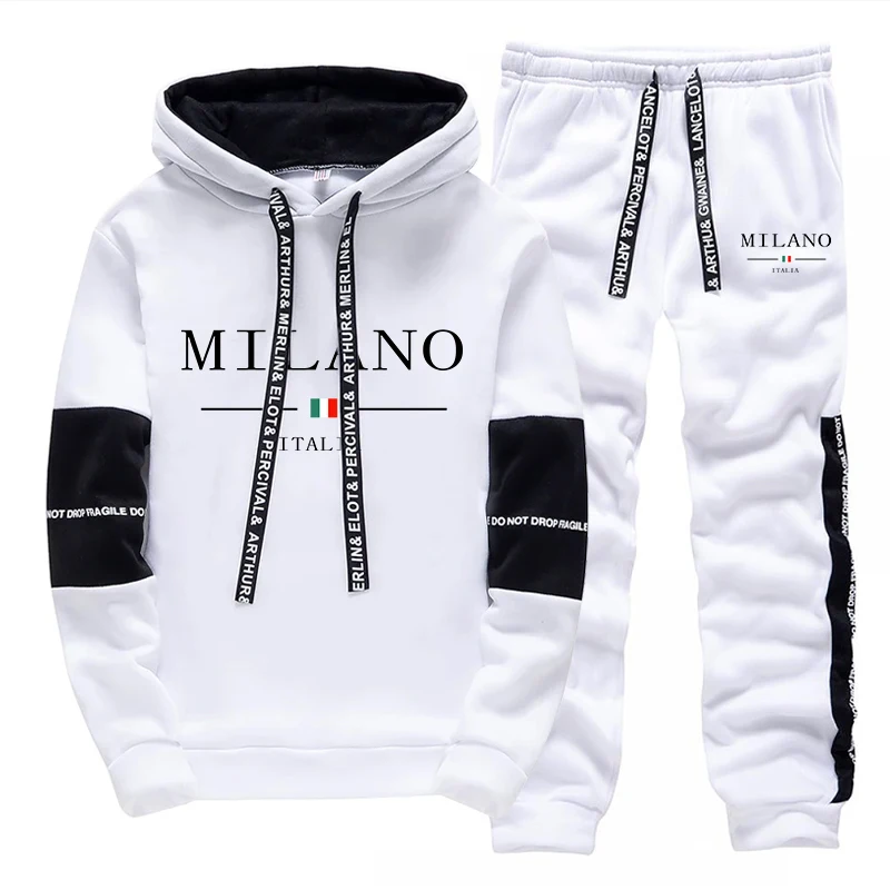 Men's Set/Hoodie/Pants Italy T - Mens Fashion Streetwear ulasan dan harga