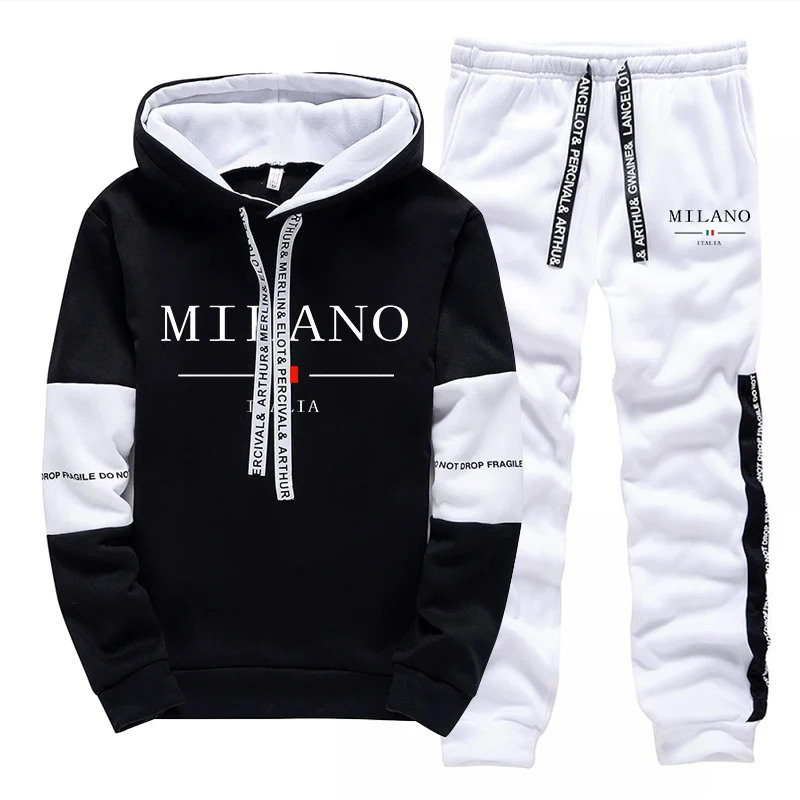 Men's Set/Hoodie/Pants Italy T - Mens Fashion Streetwear ulasan dan harga