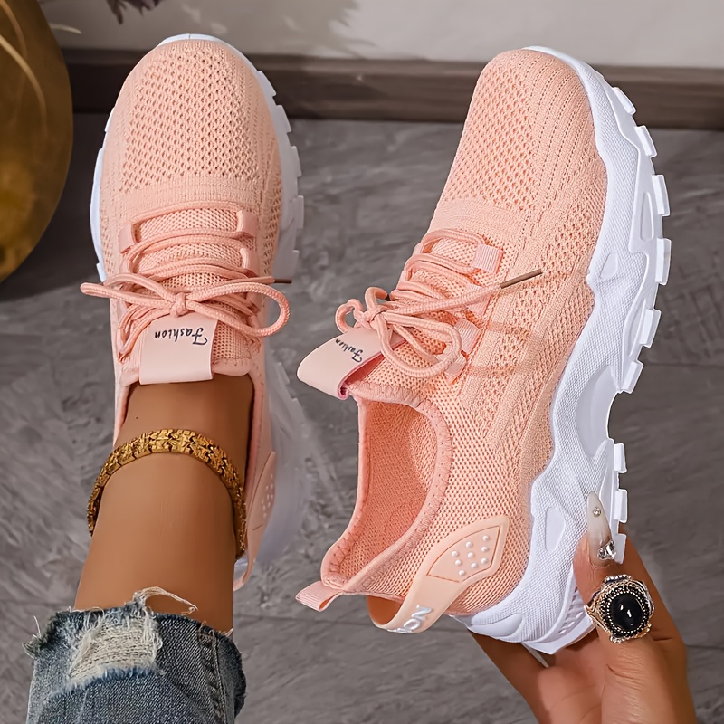 Breathable Knit Sneakers Fashi - Mens Fashion Week ulasan dan harga