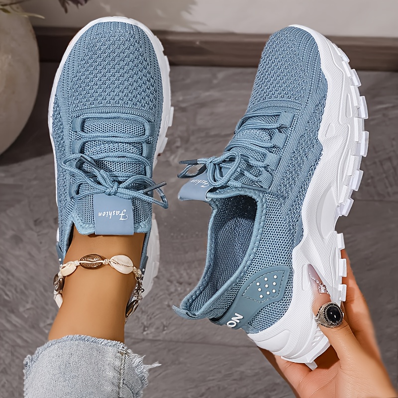 Breathable Knit Sneakers Fashi - Mens Fashion Week ulasan dan harga