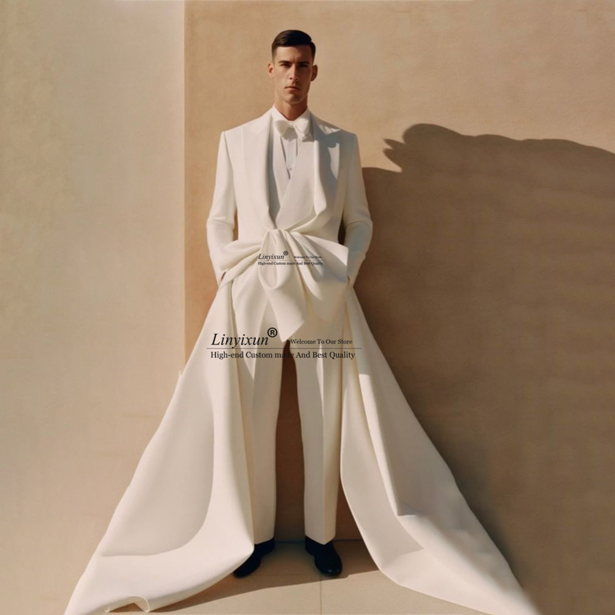 Fashion Generated Wedding Suit - Mens Fashion Trajes ulasan dan harga