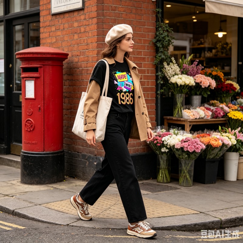 Women Men Retro 80s Graphic Te - Mens Fashion In The 80S ulasan dan harga
