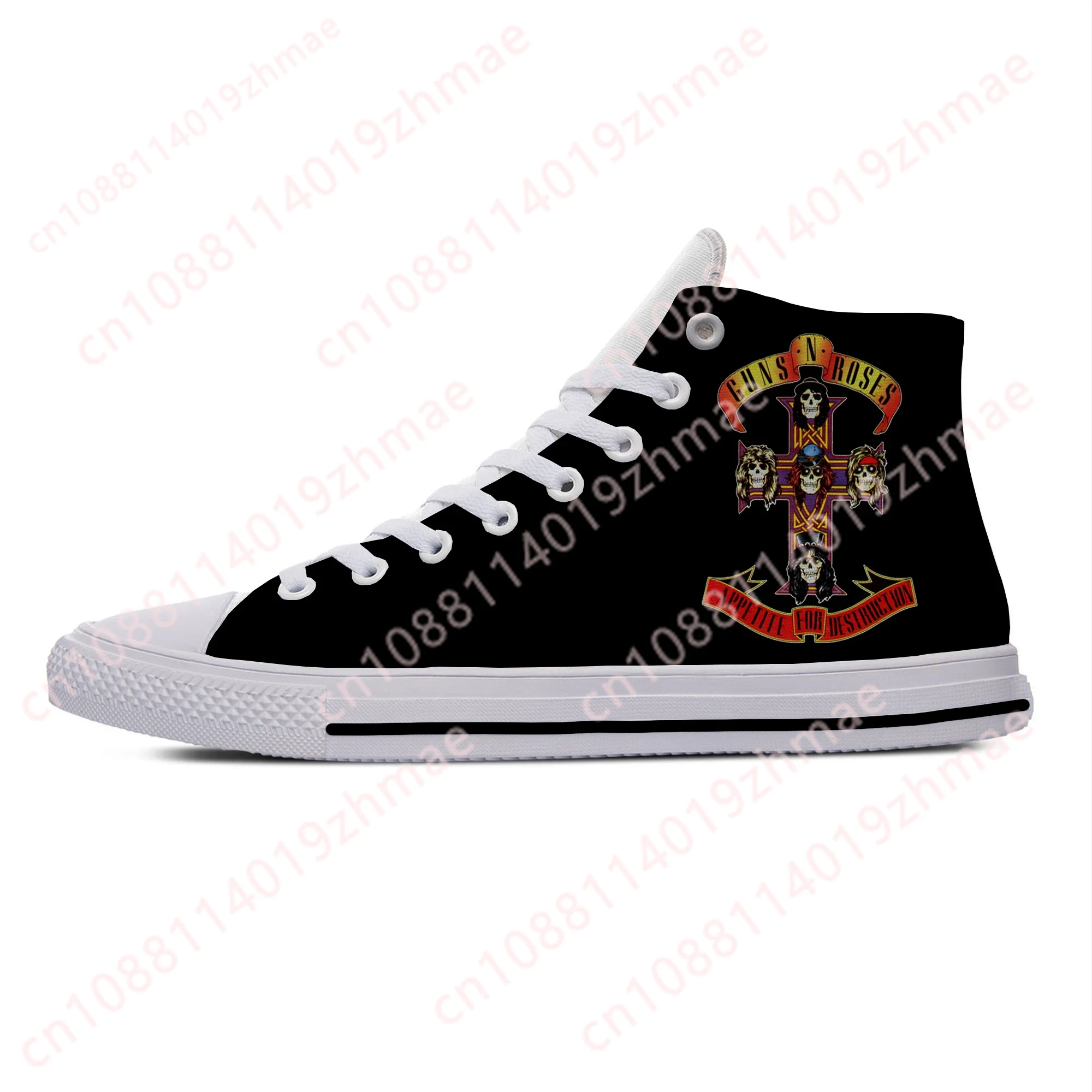 Hot 3D Guns N Rose Heavy Metal - Mens Fashion Week ulasan dan harga