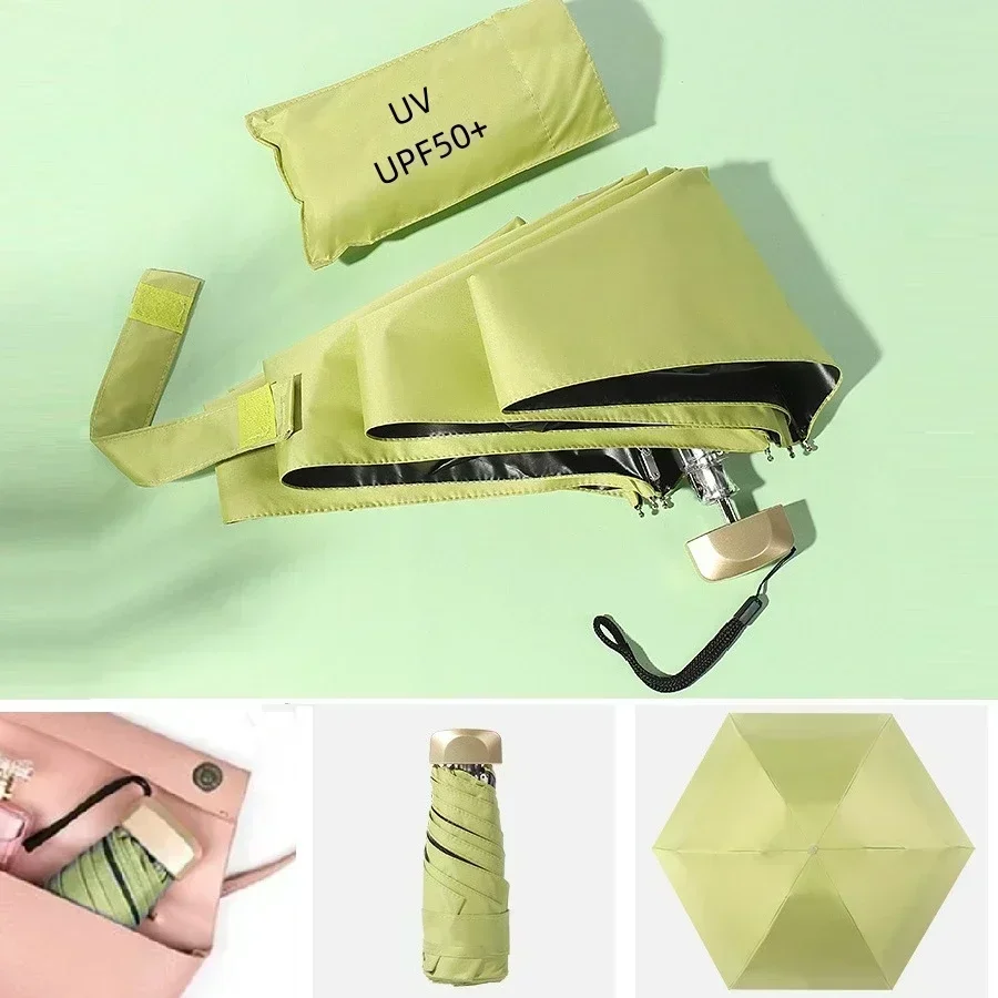Mini five-fold umbrella sun pr - Men'S Fashion Umbrella ulasan dan harga