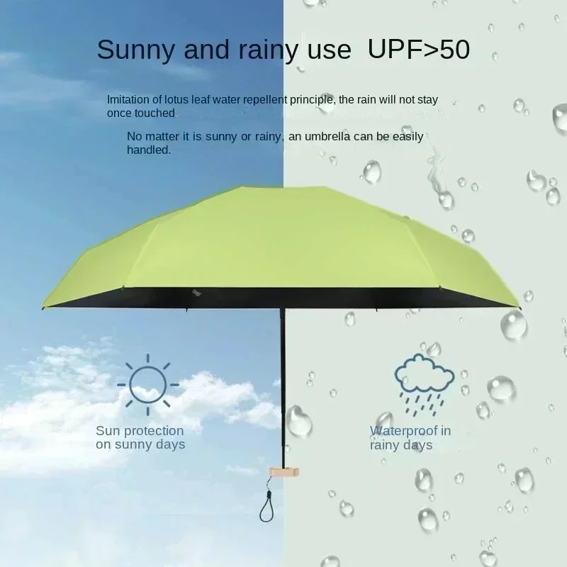 Mini five-fold umbrella sun pr - Men'S Fashion Umbrella ulasan dan harga