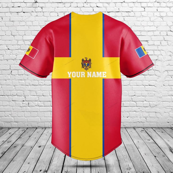 Custom Name Moldova Flag Graph - Men'S Fashion Names ulasan dan harga