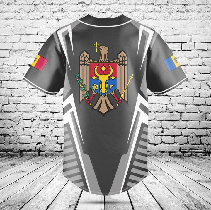 Custom Name Moldova Flag Graph - Men'S Fashion Names ulasan dan harga
