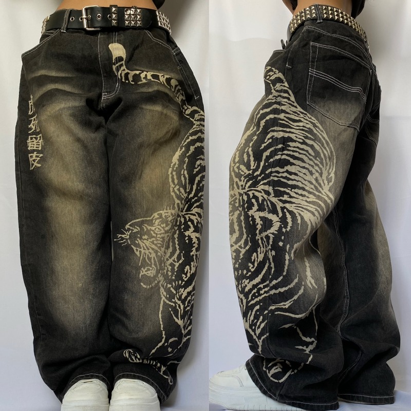 2025 Fashion New Oversized Pat - Men'S Fashion With Baggy Jeans ulasan dan harga
