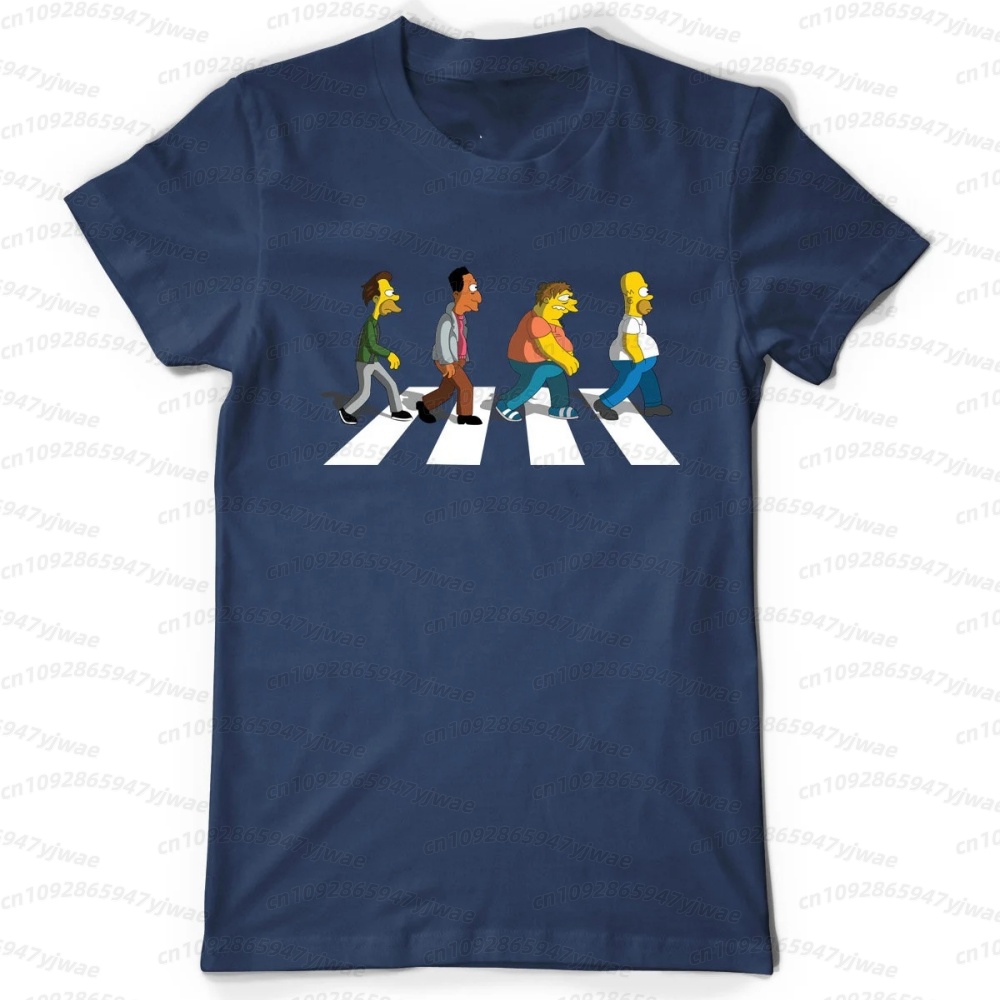 2026 Men Simpsons Dad Sidewalk - Mens Fashion Streetwear ulasan dan harga