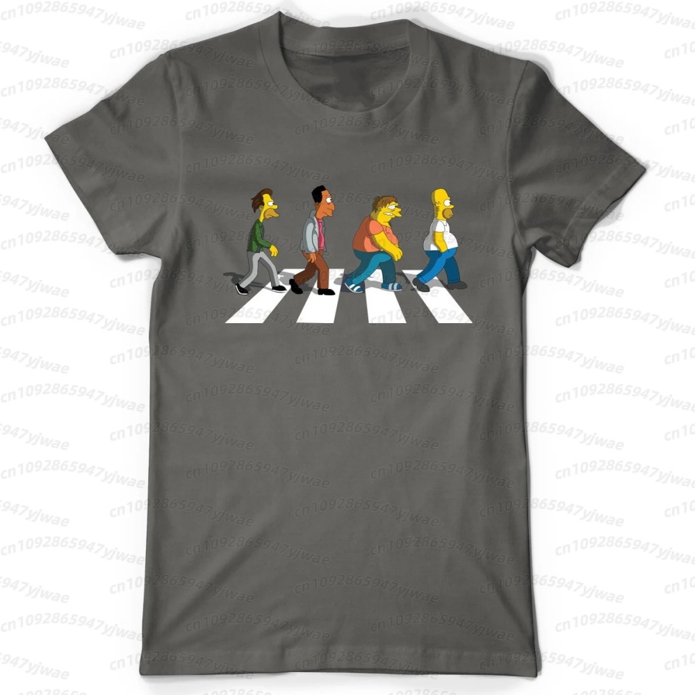 2026 Men Simpsons Dad Sidewalk - Mens Fashion Streetwear ulasan dan harga