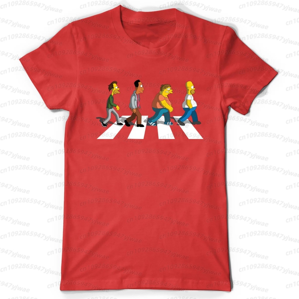 2026 Men Simpsons Dad Sidewalk - Mens Fashion Streetwear ulasan dan harga