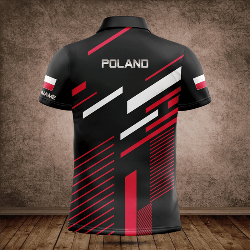 Custom Name Poland Flag Graphi - Men'S Fashion Names ulasan dan harga