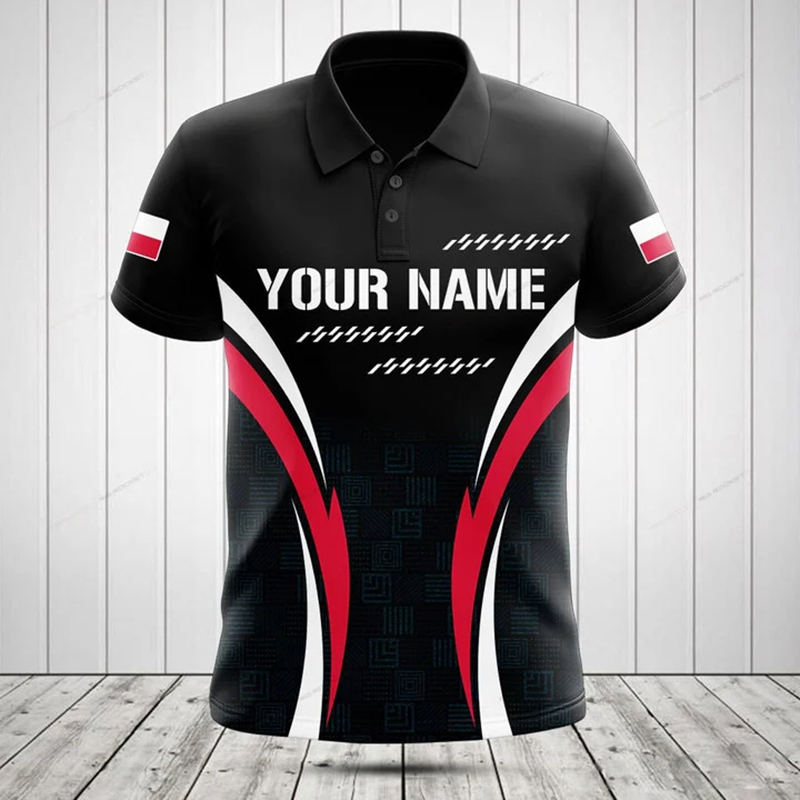 Custom Name Poland Flag Graphi - Men'S Fashion Names ulasan dan harga