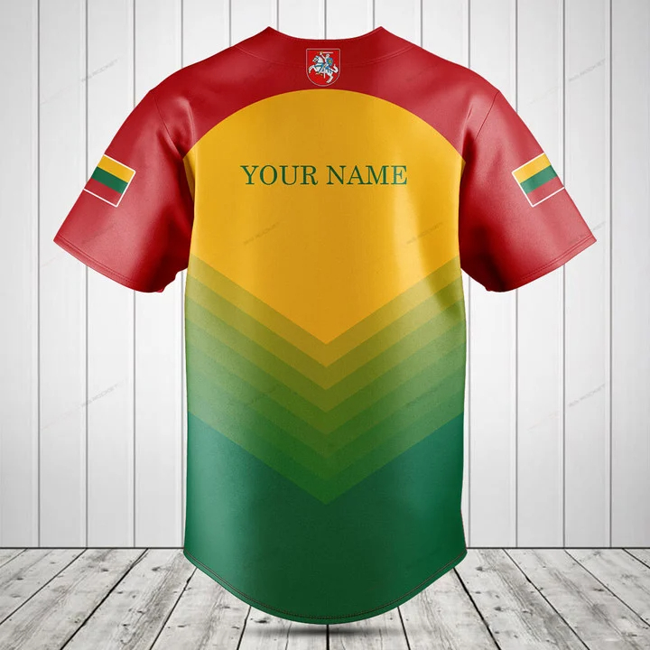 Custom Name Lithuania Flag Gra - Men'S Fashion Names ulasan dan harga