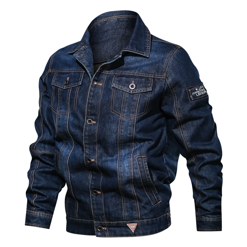 New 2025 Casual Men's Denim Ja - Mens Fashion Denim Jacket ulasan dan harga