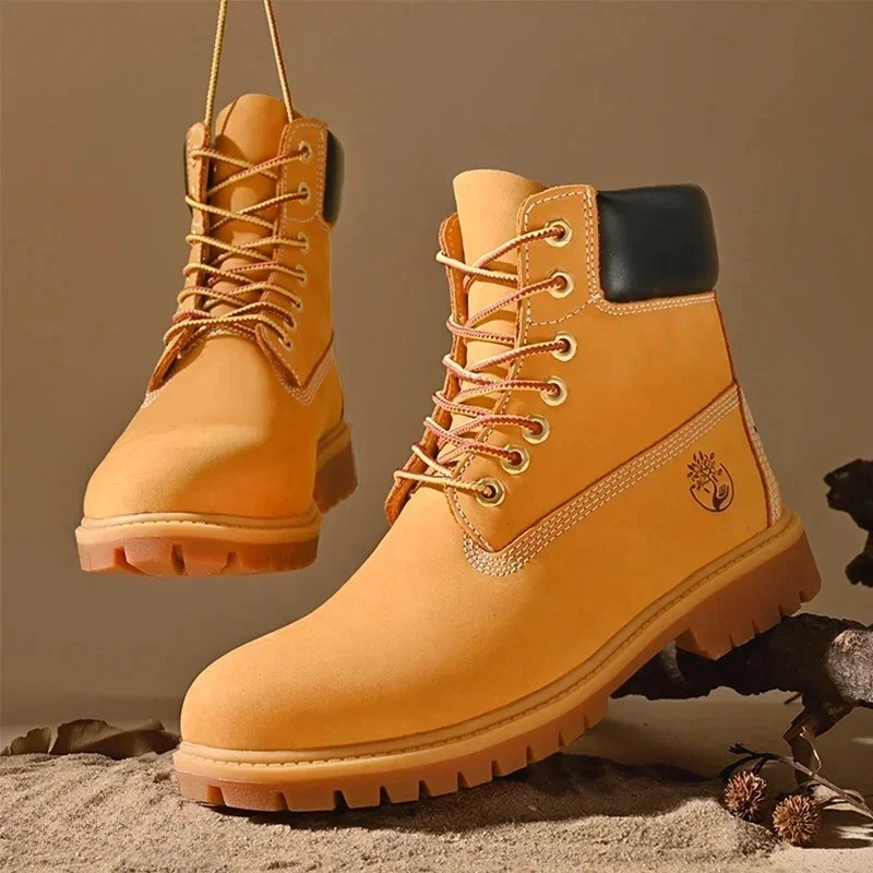 Boots Men High Top Boots High  - Mens Fashion Week ulasan dan harga