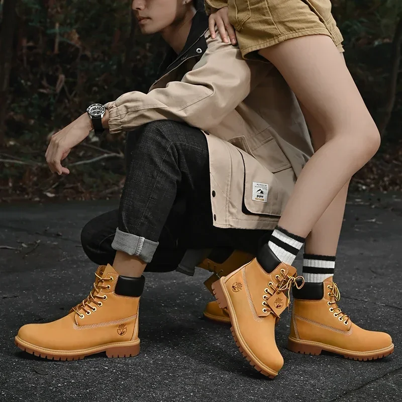 Boots Men High Top Boots High  - Mens Fashion Week ulasan dan harga
